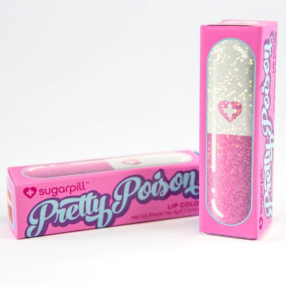 NWT Sugarpill: Gravity Purple Glitter Pigmented Lipstick - Picture 3 of 4